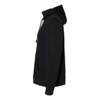 J. America Gaiter Fleece Hooded Sweatshirt - Black, L