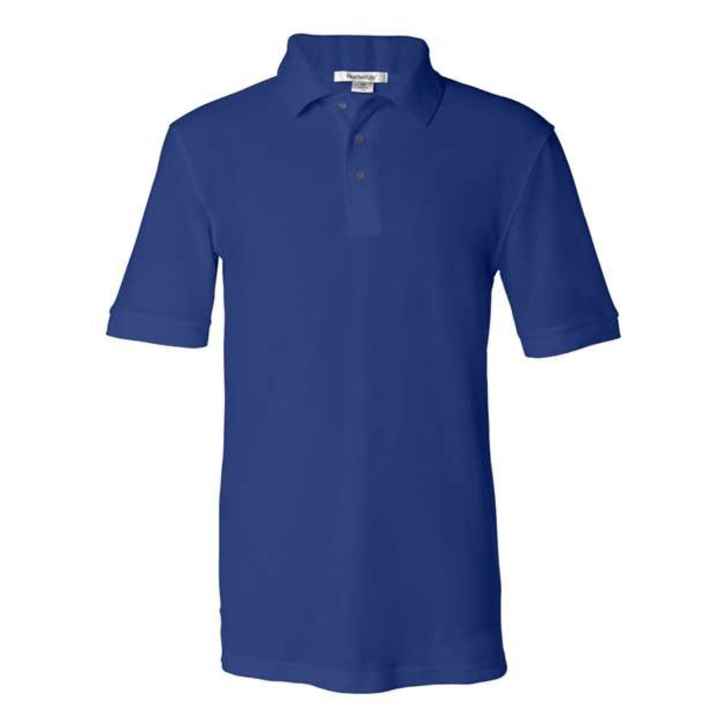 FeatherLite Silky Smooth Piqu Sport Shirt - Royal, M