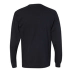 Comfort Colors Garment-Dyed Heavyweight Long Sleeve Pocket T-Shirt - Black, L