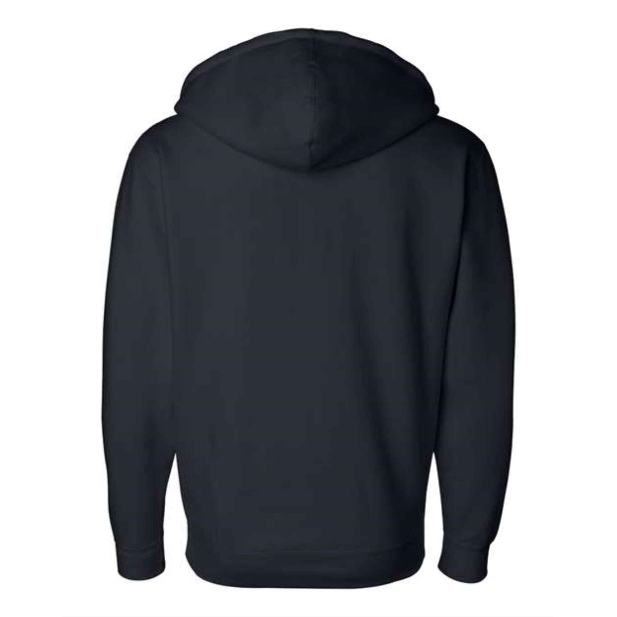 Independent Trading Co. Heavyweight Full-Zip Hooded Sweatshirt - Navy, M