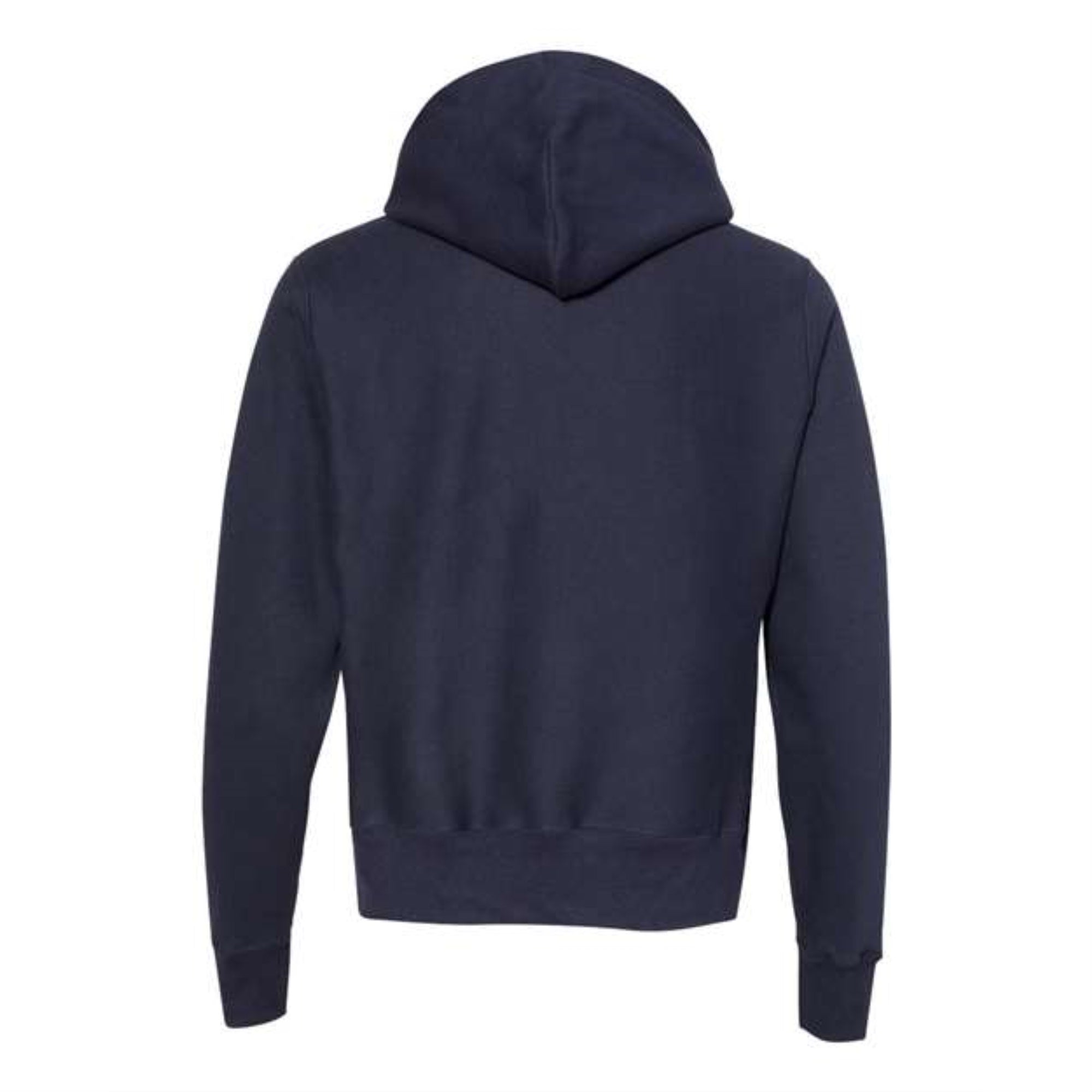 Champion Reverse Weave Hooded Sweatshirt - Navy, L