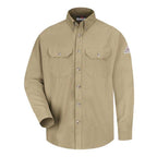 Bulwark Uniform Shirt Long Sizes - Khaki, MT