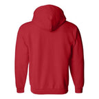 Gildan Heavy Blend Full-Zip Hooded Sweatshirt - Red, S