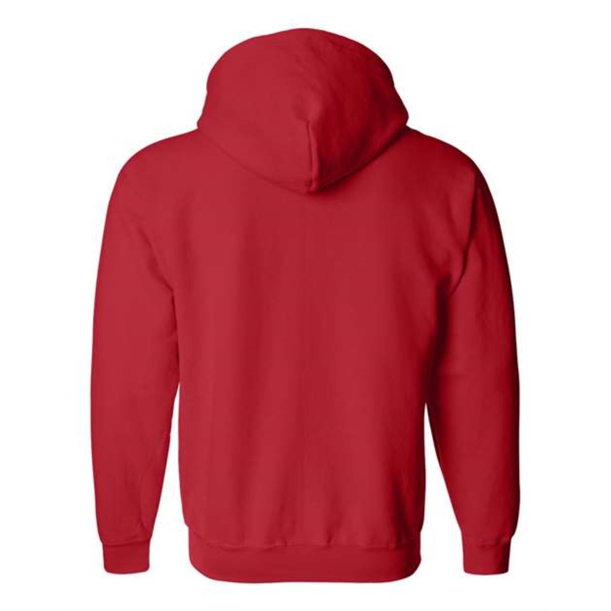 Gildan Heavy Blend Full-Zip Hooded Sweatshirt - Red, S
