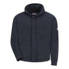 Bulwark Flame Resistant Fleece Full-Zip - Navy, S