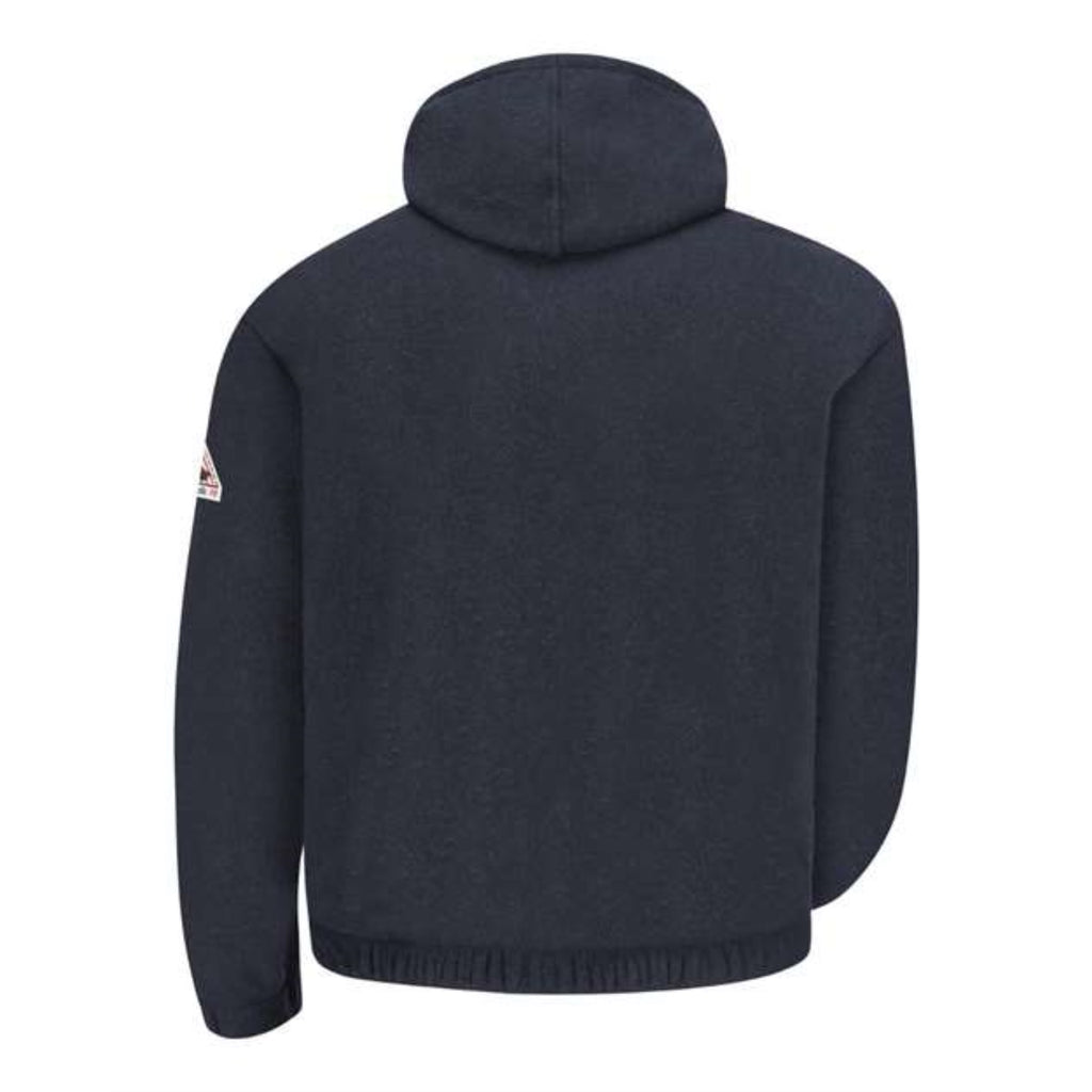 Bulwark Flame Resistant Fleece Full-Zip - Navy, S