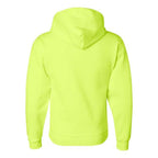 JERZEES Super Sweats NuBlend Hooded Sweatshirt - Safety Green, XL