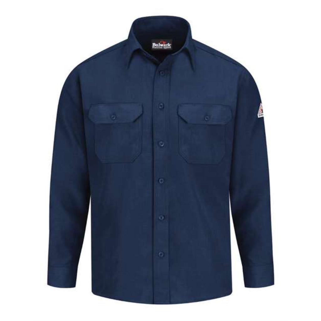 Bulwark Uniform Shirt Nomex IIIA - Navy, L
