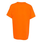 Hanes Ecosmart Youth Short Sleeve T-Shirt - Safety Orange, L