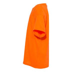 Hanes Ecosmart Youth Short Sleeve T-Shirt - Safety Orange, L