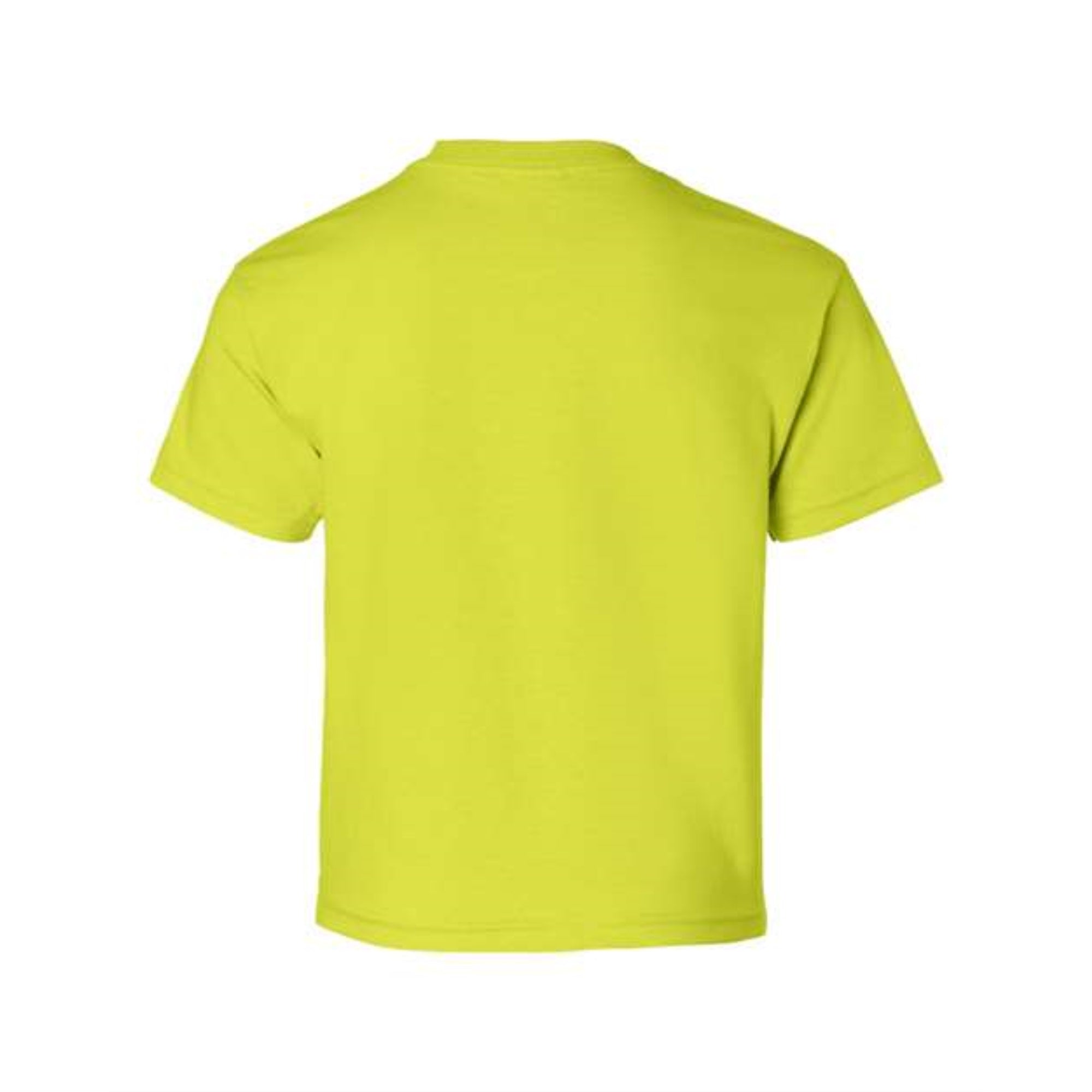 Gildan Ultra Cotton Youth T-Shirt - Safety Green, XL