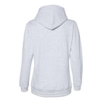 J. America Womens Relay Hooded Sweatshirt - Ash, L