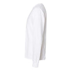 ComfortWash by Hanes Garment Dyed Long Sleeve T-Shirt - White, M