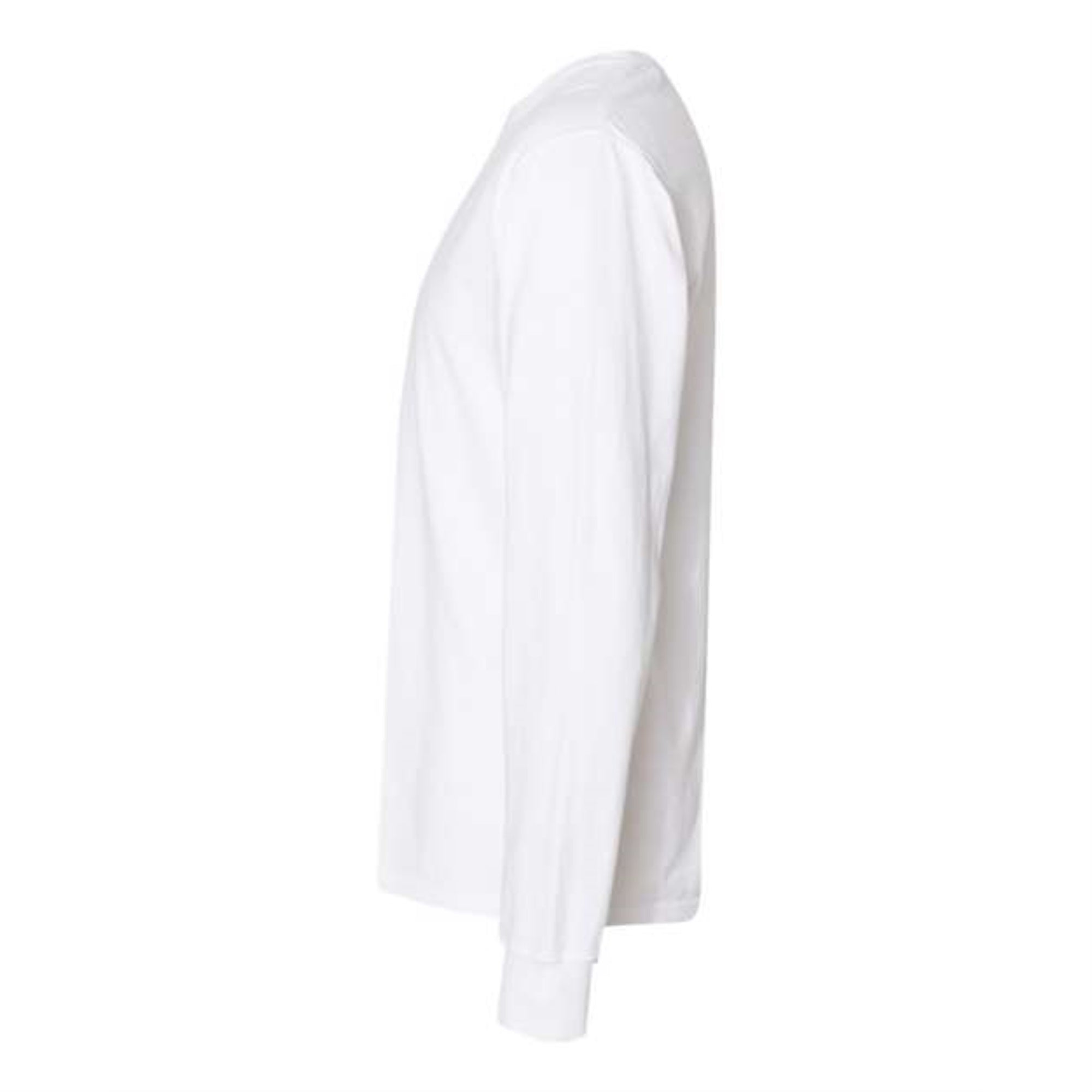 ComfortWash by Hanes Garment Dyed Long Sleeve T-Shirt - White, M