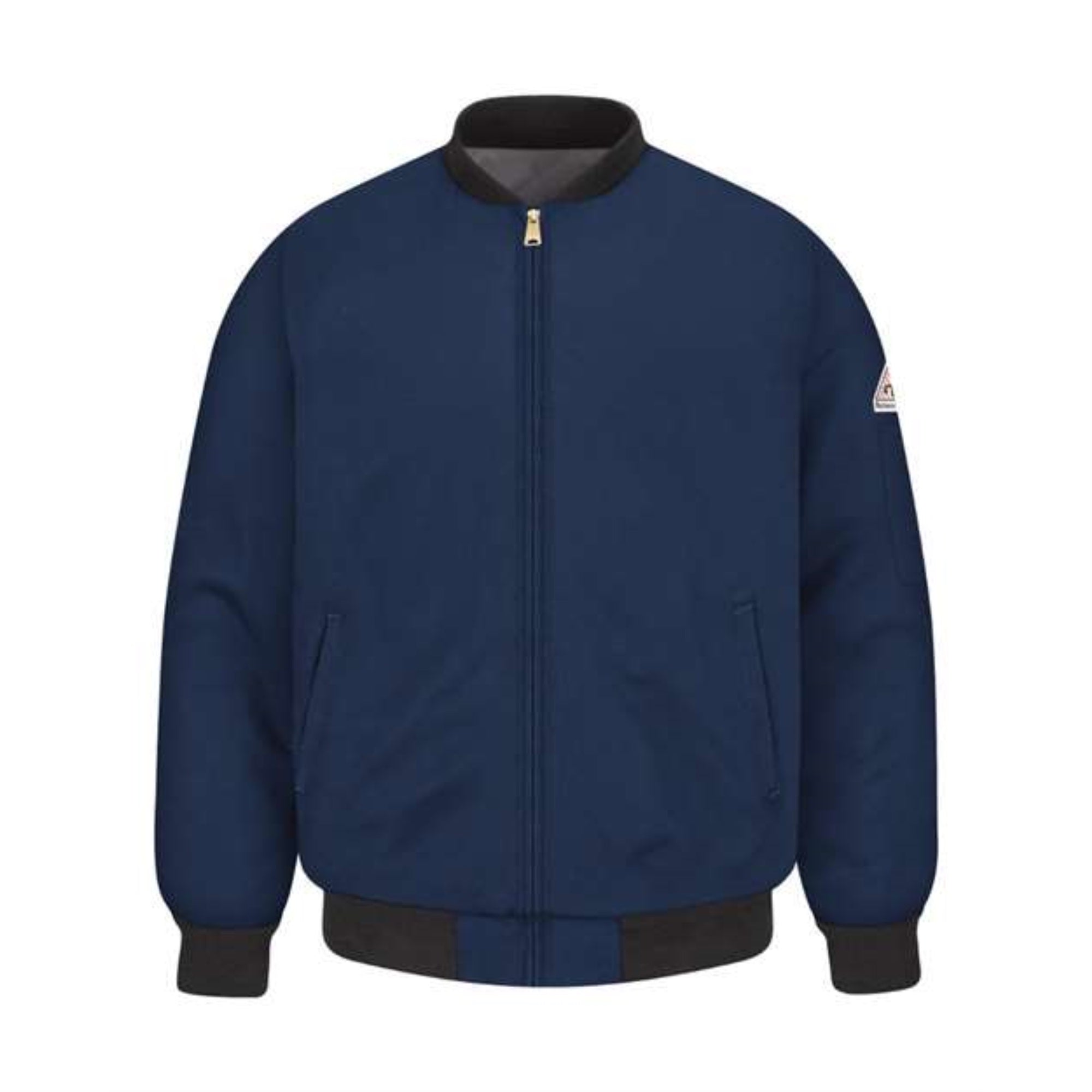 Bulwark Flame Resistant Team Jacket - Navy, S
