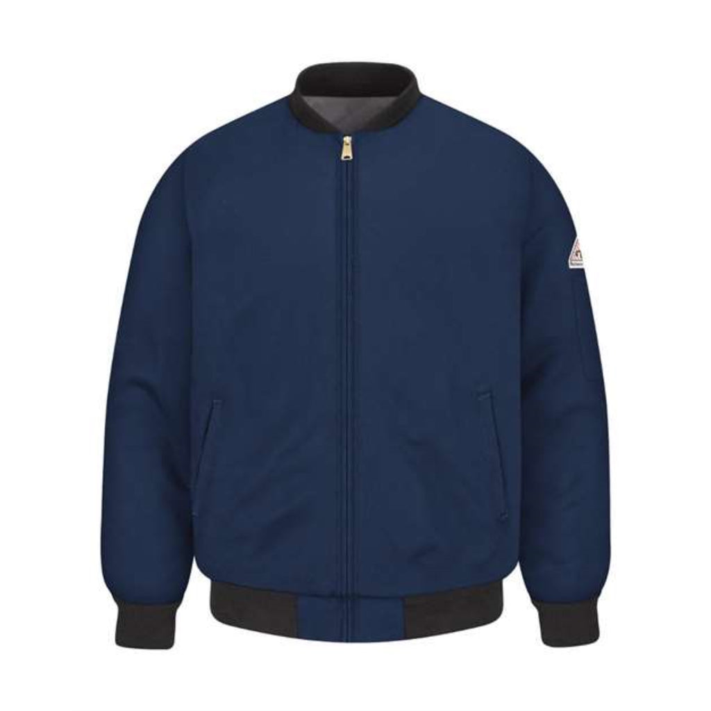 Bulwark Flame Resistant Team Jacket - Navy, XL