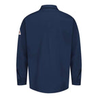 Bulwark Flame Resistant Excel Work Shirt - Navy, M