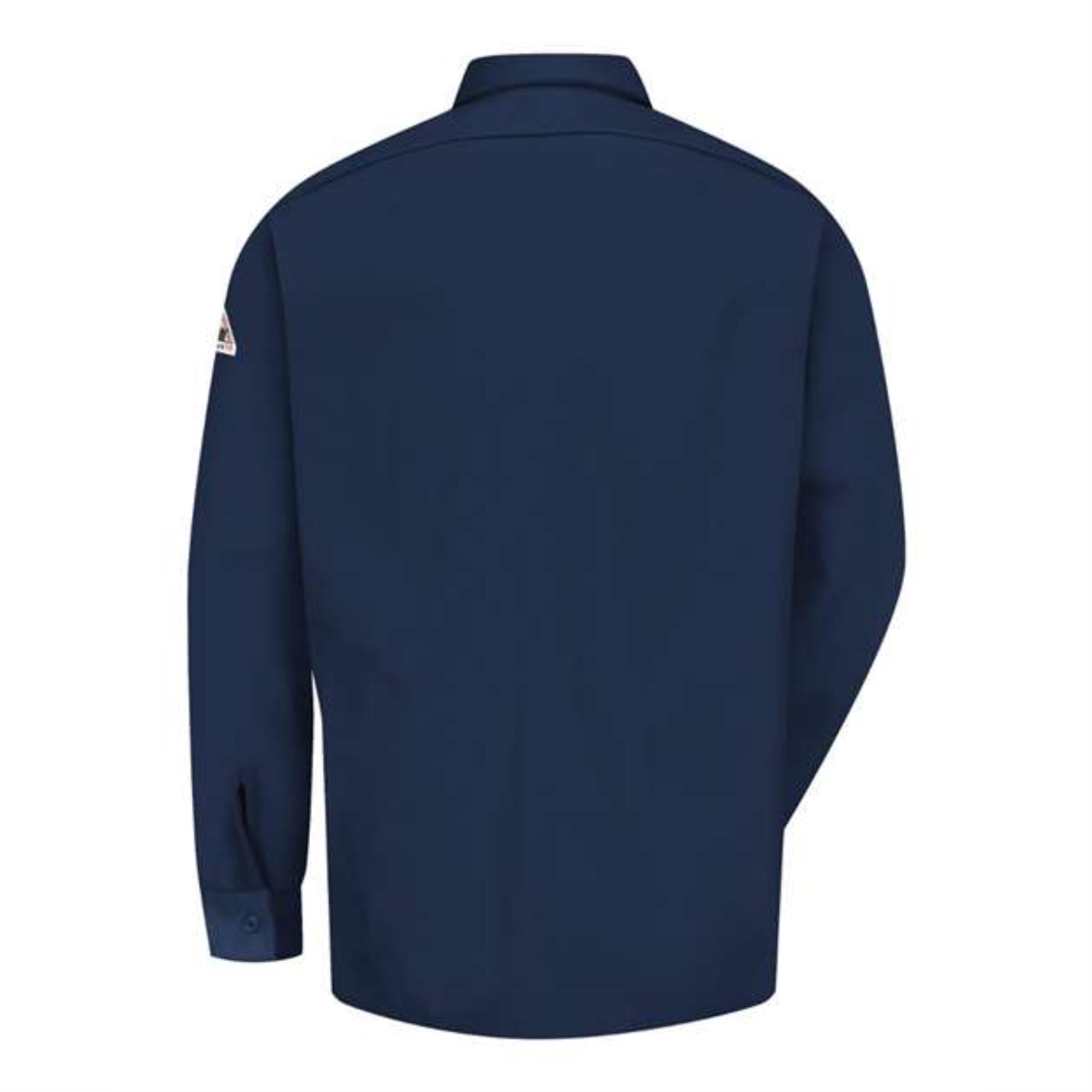 Bulwark Work Shirt - EXCEL FR ComforTouch - Long Sizes - Navy, MT