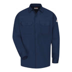 Bulwark Work Shirt - EXCEL FR ComforTouch - Long Sizes - Navy, XLT