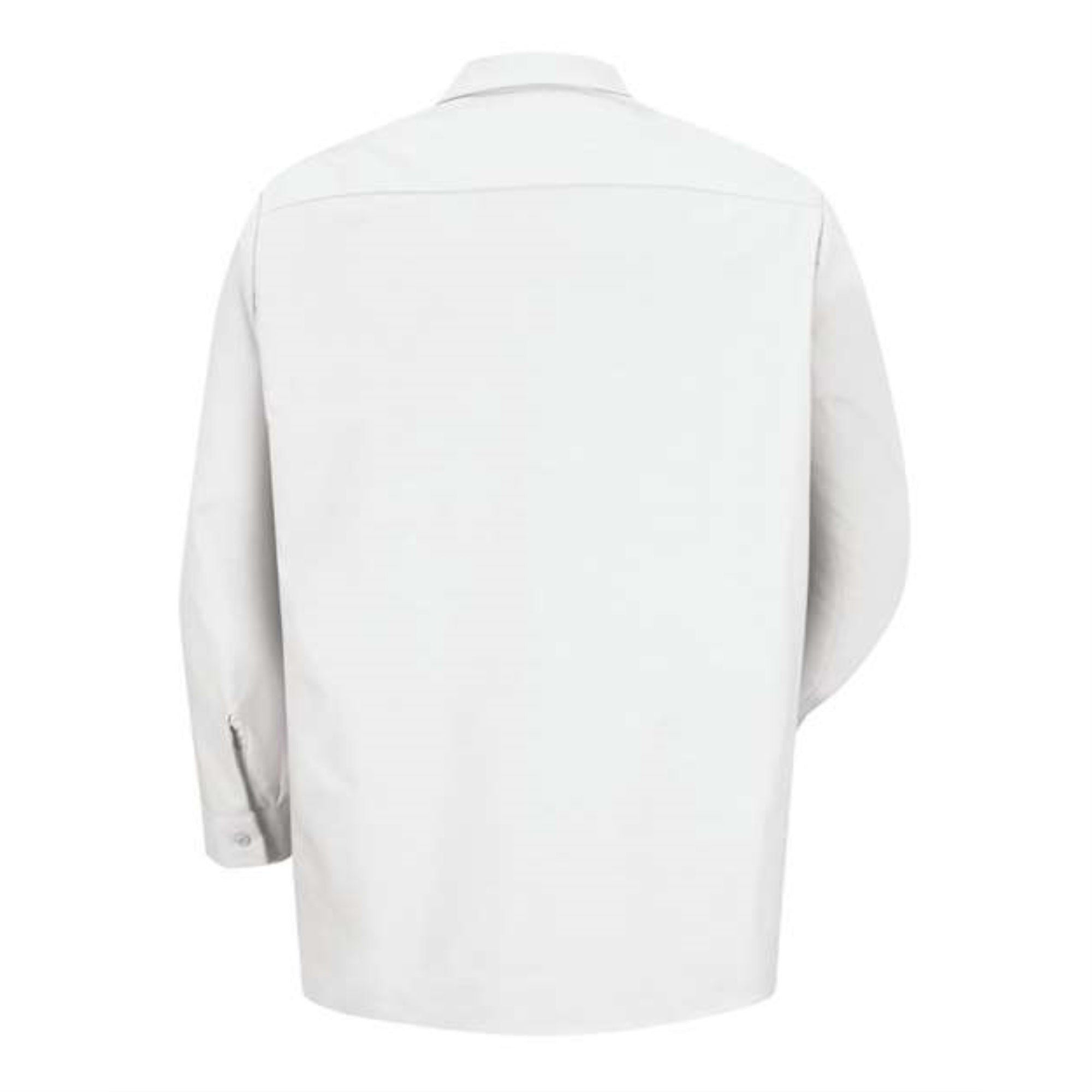 Red Kap Industrial Long Sleeve Work Shirt - White, S