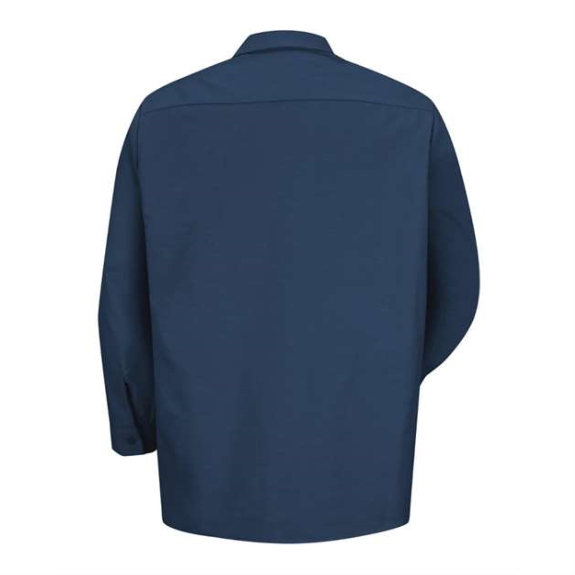 Red Kap Industrial Long Sleeve Work Shirt - Navy, S