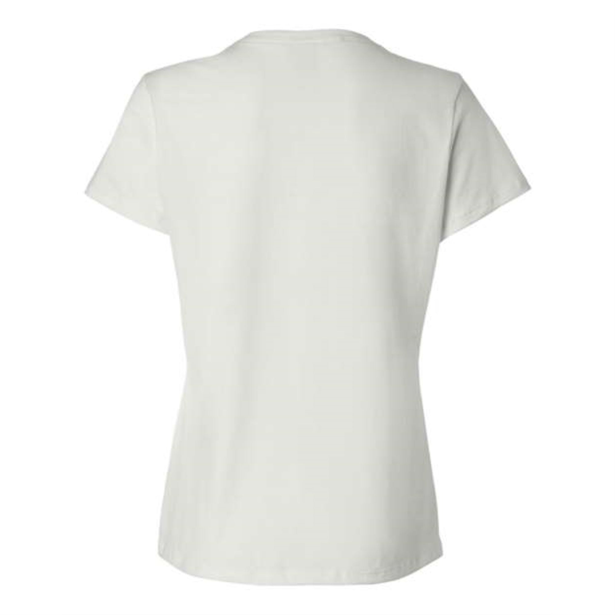 Hanes Nano-T Womens Short Sleeve T-Shirt - White, XL