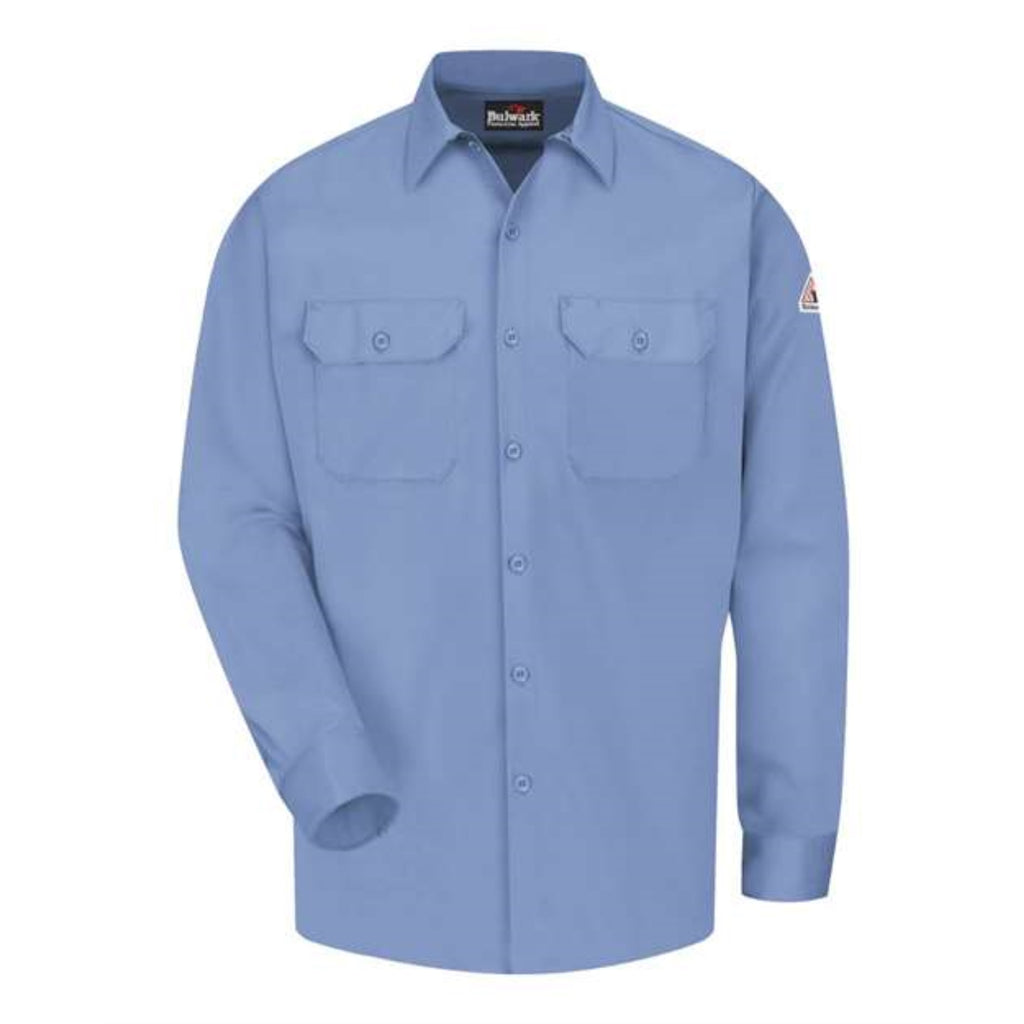Bulwark Work Shirt - EXCEL FR ComforTouch - Light Blue, S