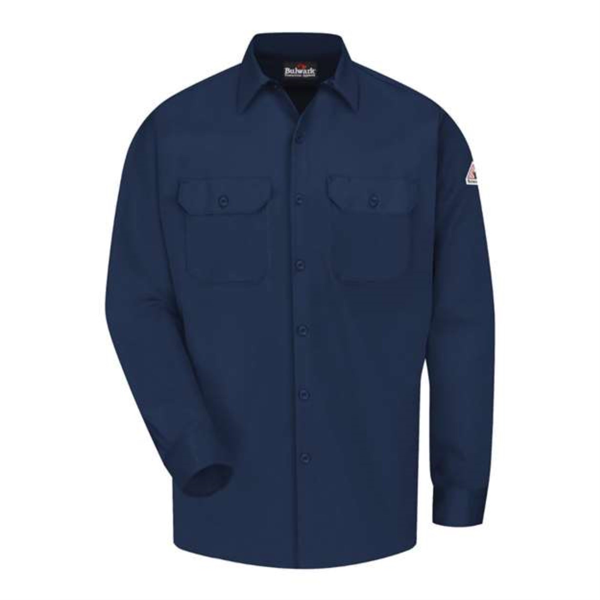 Bulwark Work Shirt - EXCEL FR ComforTouch - Navy, S