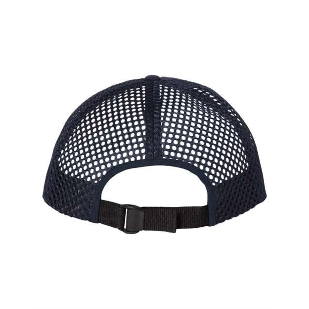 Richardson Rouge Wide Set Mesh Cap - Navy, One Size