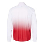 Badger Hex 2.0 Quarter Zip Pullover - Red, L