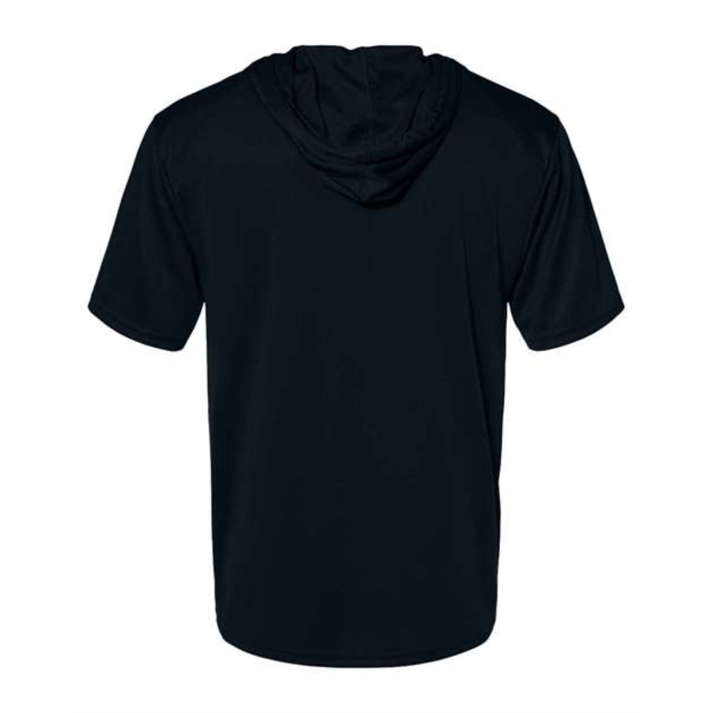 Badger B-Core Hooded T-Shirt - Black, S