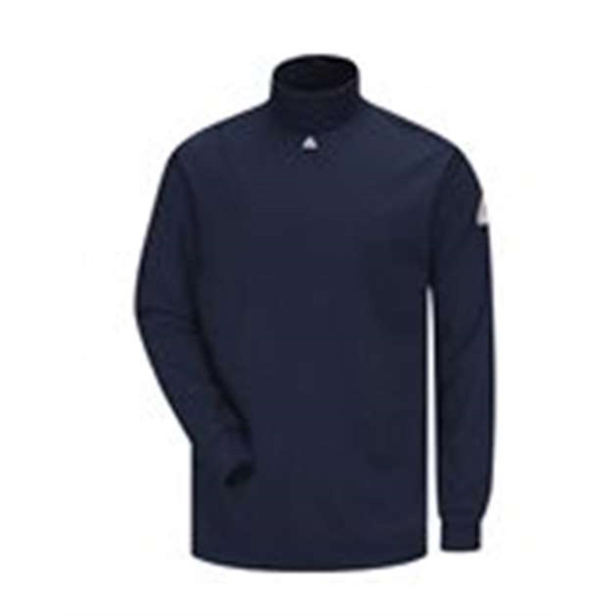 Bulwark Tagless Mock TurtleNeck - EXCEL FR Long Sizes - Navy, XLT