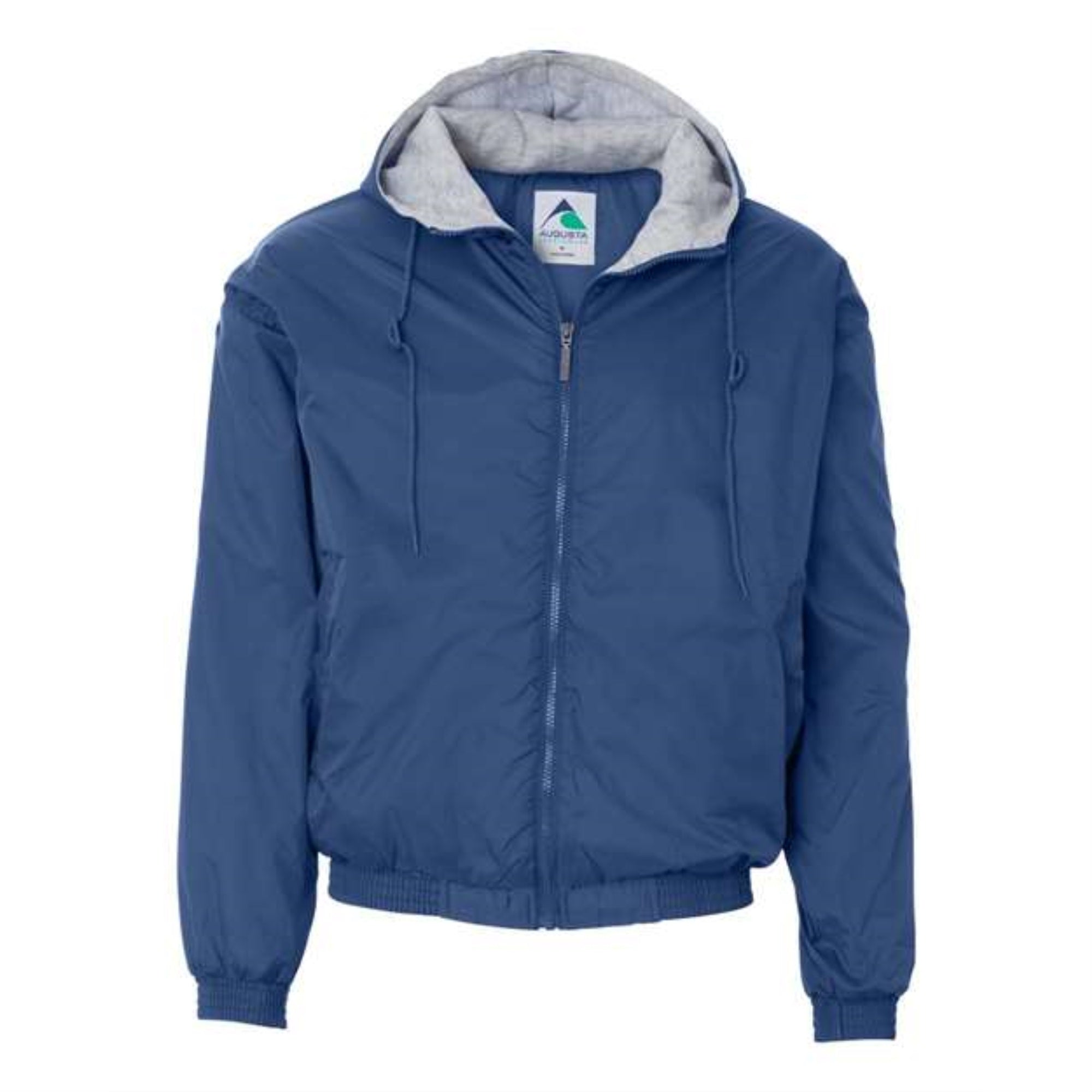 Augusta Sportswear Fleece Lined Hooded Jacket - Royal, XL
