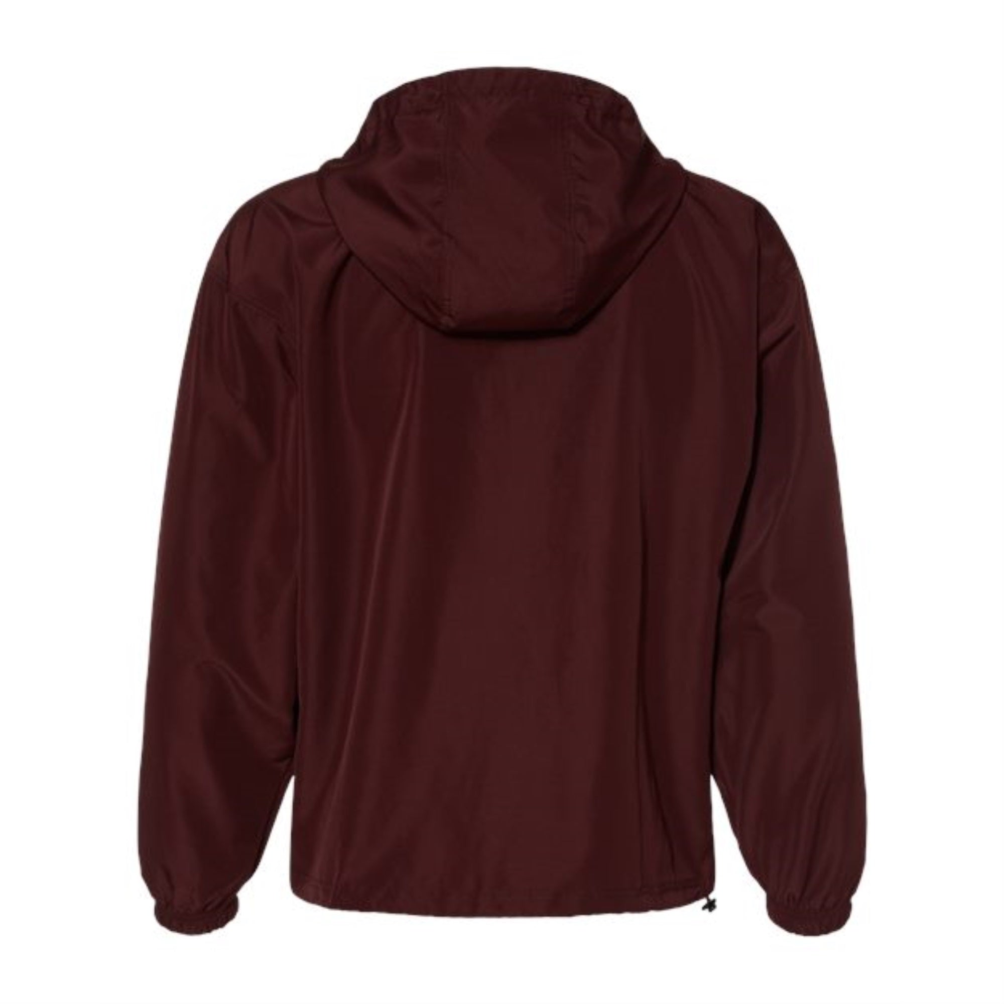 Champion Packable Quarter-Zip Jacket - Maroon, M