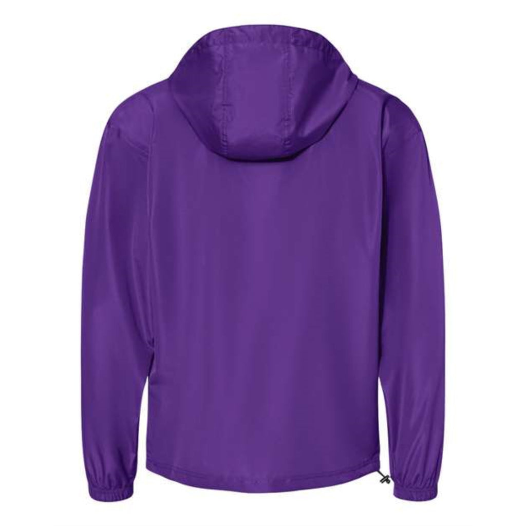 Champion Packable Quarter-Zip Jacket - Purple, XL