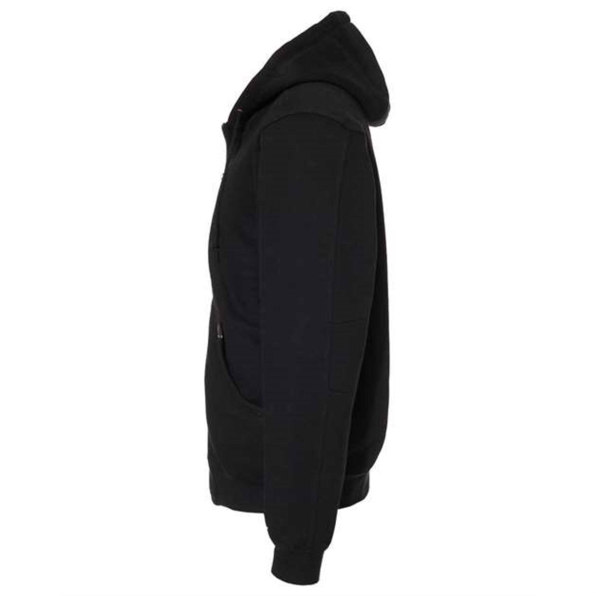 DRI DUCK Crossfire Heavyweight Power Fleece Hooded Jacket with Thermal Lining - Black, S