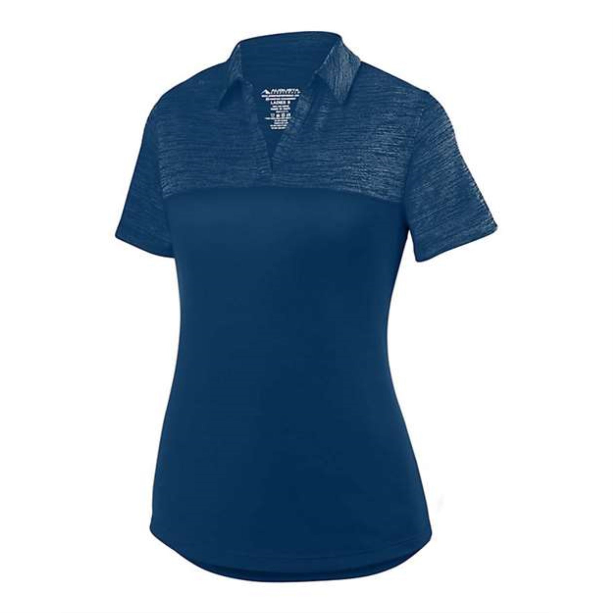 Augusta Sportswear Women's Shadow Tonal Heather Sport Shirt - Navy, L