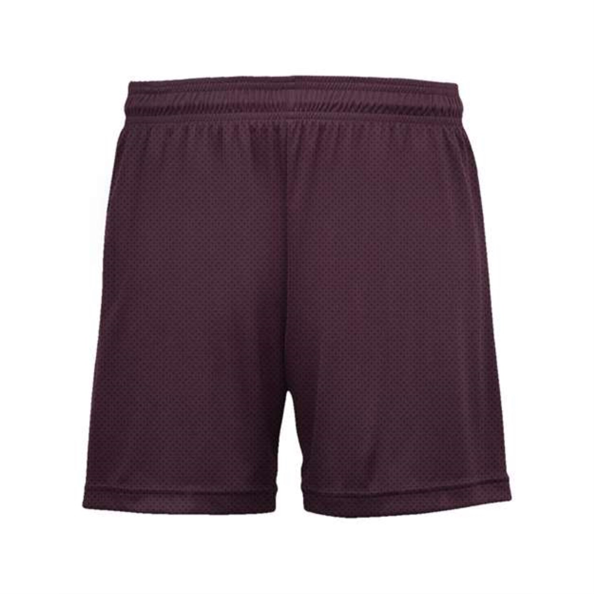 C2 Sport Women's Mesh Shorts - Maroon, XS