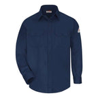 Bulwark Uniform Shirt - Long Sizes - Navy, XL