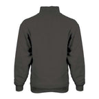 Badger Quarter-Zip Fleece Pullover - Charcoal, M