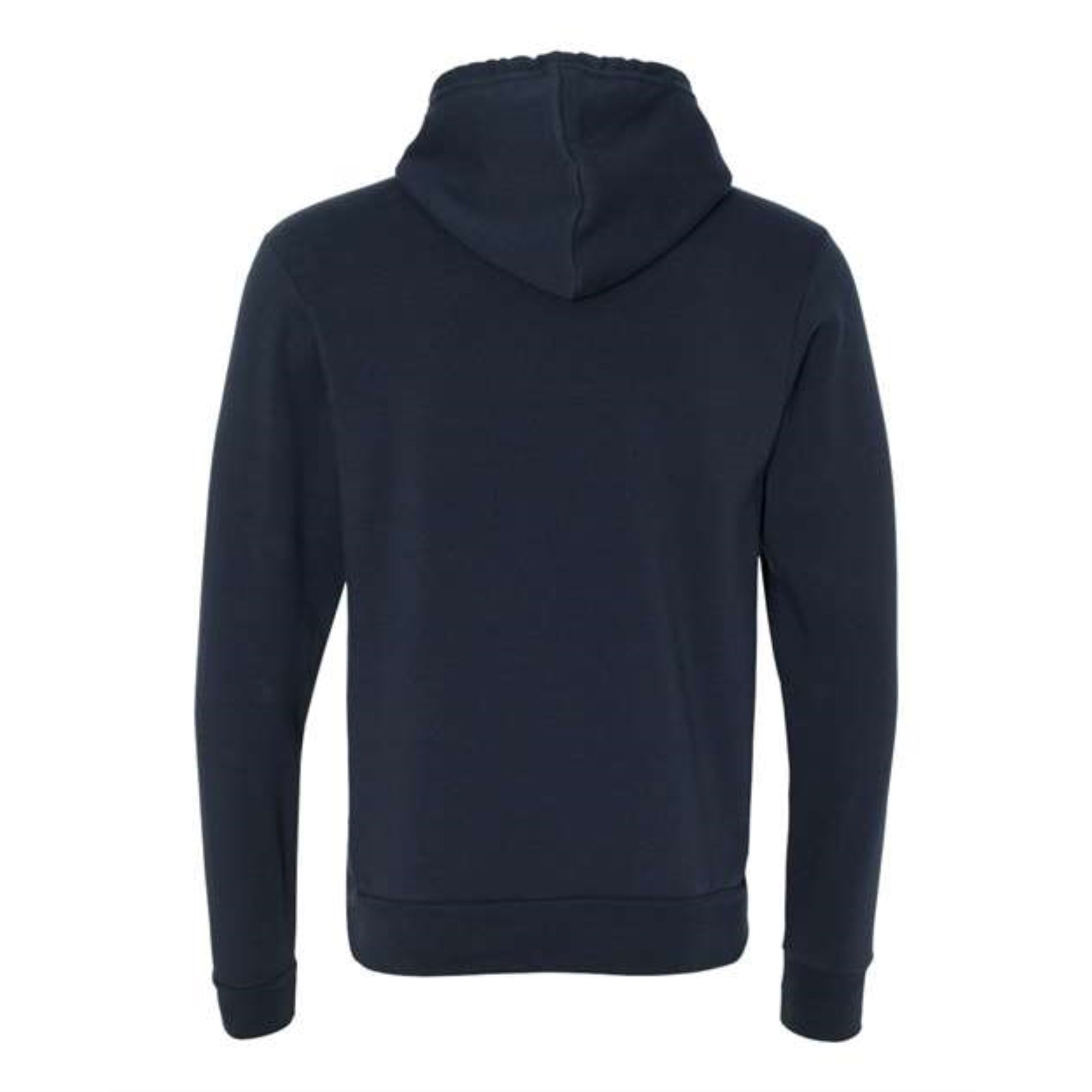 BELLA + CANVAS Unisex Sponge Fleece Hoodie - Navy, XL