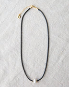 Pearl and Cord Necklace