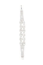 LUXURY RAINDROP PATTERN LATCH BRACELET