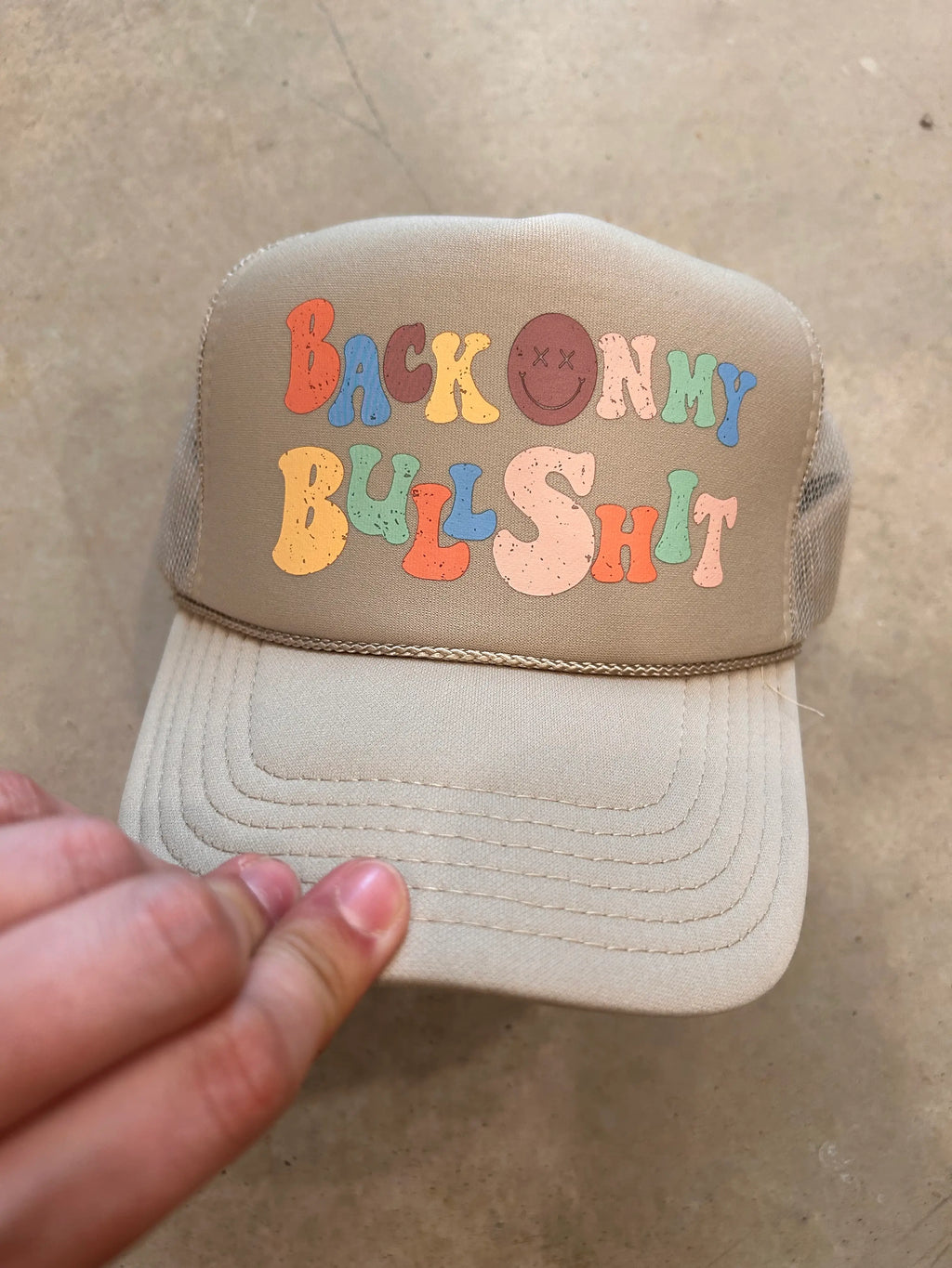 Back on my Bullshit Trucker Hat