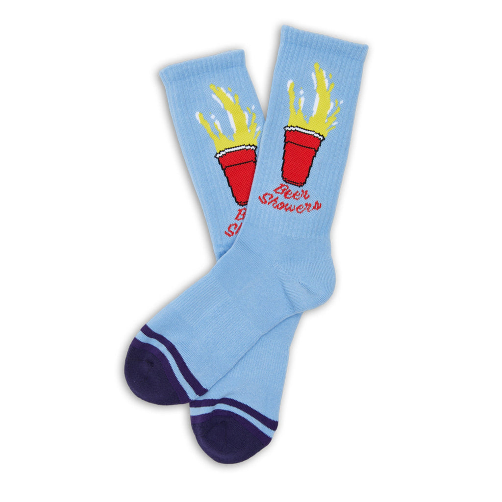 Beer Showers Casual Crew Socks v2