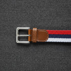 Three Color Woven Belt