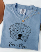 Berner Mom Bernese Mountain Dog Mom Comfort Colors T Shirt