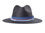 Indigo Panama Hat Straw - Handwoven