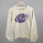 Floral Football Purple