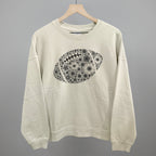 Floral Football Grey